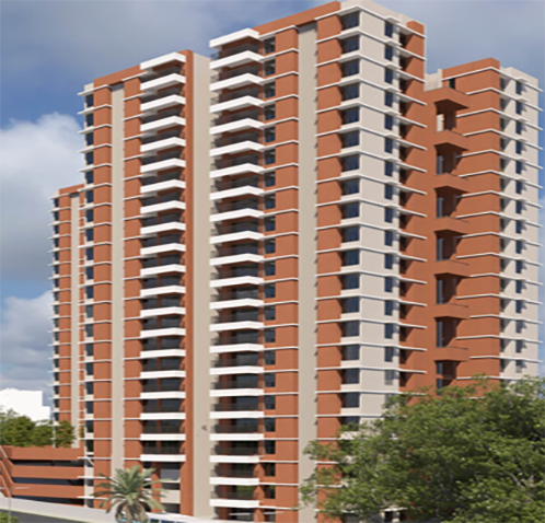Residential Tower B27 for 75 flats of type (B)