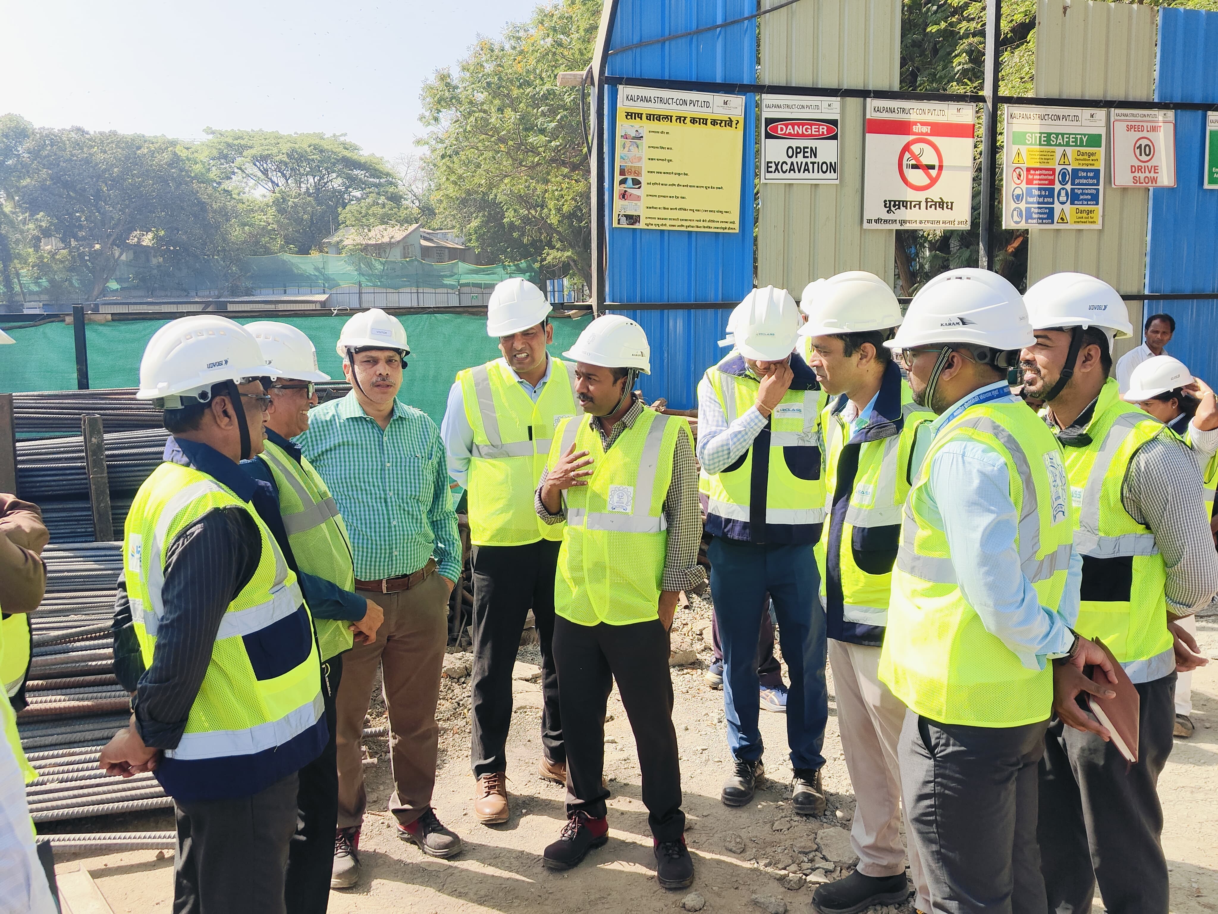 Safety walk and talk