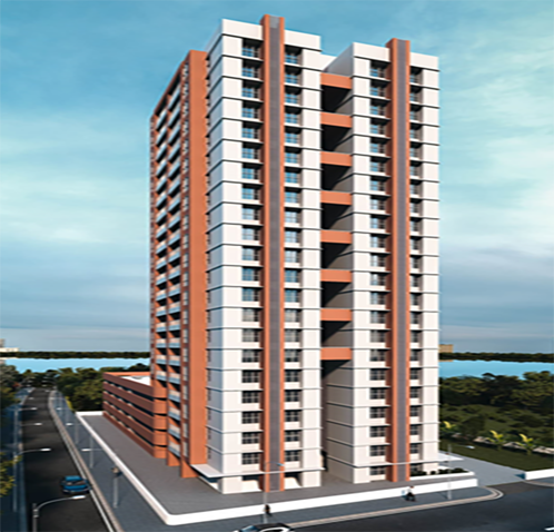 Residential tower for 76 flats of type II (B)